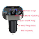 Wireless Bluetooth Handsfree Car Kit FM Transmitter MP3 Player Dual USB Charger*