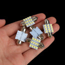 10x Festoon LED 31mm 16SMD Car Interior Dome Map Roof Reading Light Bulb DC 1 BX