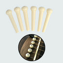 30x Natural Cattle Guitar Nut and Saddle + Bridge Pins For Acoustic  g g