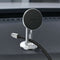 Magnetic Car Phone Holder Dashboard 360 Rotation Bracket w/Hollowed Cable Clip