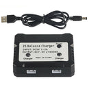 7.4V 2S Balance Charger Box Charging Adapter 2 in 1 for Syma X8C MJX X600 X E2W8