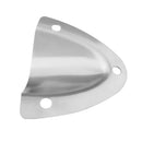 10x Polished Boat Stainless Steel Clamshell Vent/Wire Cover Clam Shell Vent
