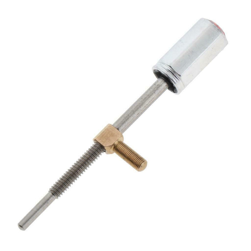 4/4 Violin Bow Ebony Frog Screw Repair Replacement Parts Ruby Inlaid