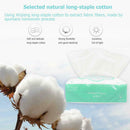 60pcs Cleaning Cotton Face Tissue Disposable Wash Dry Wet Towel Skin Care
