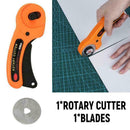 45MM Rotary With Blades Sewing Quilters Fabric Craft Cutting Tool Le U0A2