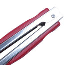 14-Inch Stainless Steel Red BBQ Tongs Kitchen Cook Tool Convenient Practica
