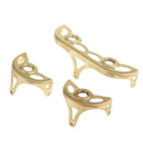 3 Pcs / Set Metal Alto Saxophone Sax Repair Kits Protective Key Protection