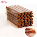 50pcs Car Truck Tubeless Tire Seal Plug Tire Puncture Cold Repair 100x6 VHD