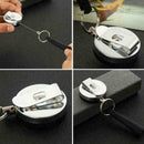 Retractable Anti-Lost Wire Pen/Pencil Holder Ring Reel Belt Buckle with Cli O2G0