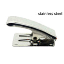 stainless steel fillet clamp 6*screws For hardwood fish fillet clean make N V5Q1