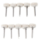 10Pcs/Set Dental Polishing Wheel Wool Cotton Polishing Pad Brushes Rotary ToolOZ