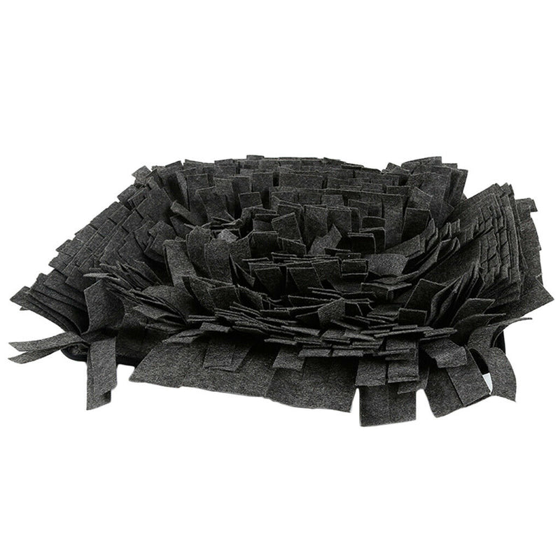Dog Snuffle Mat Bed Blanket Training Mats Pet Activity Chewing Toys, Grey