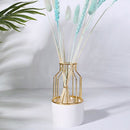 Creative Vase Metal Porcelain Vases Tabletop Small Flower Vase Moderno Deco