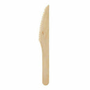Disposable wooden tableware 200 pieces - 50x spoons, 50x forks, 50x knives, R5B8