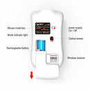 Hxsj Dual Mode Bluetooth4.0 2.4Ghz Wireless Rechargeable Mouse 1600Dpi Ergo