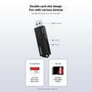 Lenovo D204 5Gbps USB 3.0 Memory Card Reader 2 in 1 SD TF Portable Adapter A
