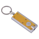 10pcs Camping LED FlashLight Key Ring Keychain Light Hiking Lamp Travel Torch