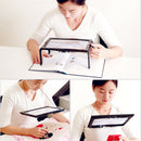 2.5X Large Ultra Bright Led Page Magnifier with 6 LEDs -Magnifying Glass