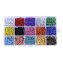 600Pcs Calabash Bulb Gourd Shape Small Safety Pins for Coilless Tag Craft