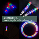 2pc HOT LED Light Valve Stem CAP for Bike Bicycle Car Motorcycle Wheel Tire Lamp