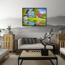 Full Round Drill 5D DIY Diamond Painting House Wall Picture Mosaic (B122)
