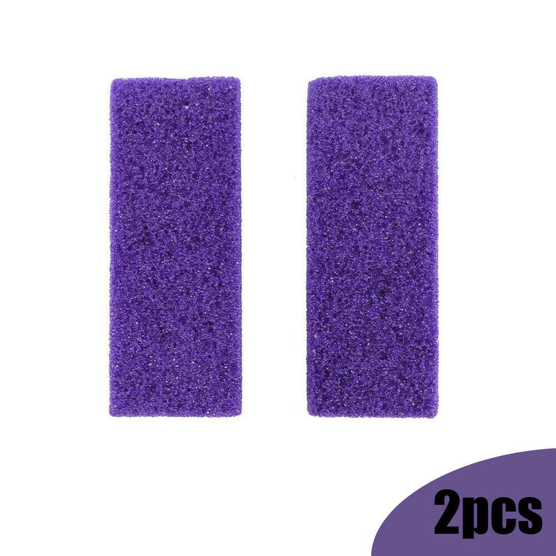 2pcs Pumice Stone Foot Care Exfoliating Scrubber Dead Hard Skin Callus Removal