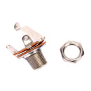 1Pc 6.35mm 2-Conductor Mono Chassis Guitar Jack Input Output Guitar Accessory SE