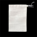 10X 8x10cm Large Cotton Muslin Drawstring Reusable Bags for Soap Herb Tea  OZ