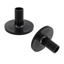 8pcs Long Cymbal Sleeves with Flange Base for Drum Set Percussion Instrument
