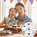 Mold Pastry Cookies Cookie Set Halloween Biscuit Stainless Cutter Steel Tools