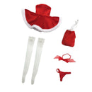 1/6 Woman Christmas Hairpin Dress Sos T-ba & Bag for 12'' Action Figures