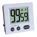 Digital Kitchen Timer Big Numbers Loud Alarm Stand Wall Desktop For Cooking