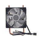 9Cm 2 Heat Pipe 4Pin Single Fan With Light Cpu Fan Cpu Heatsink For Intel 7