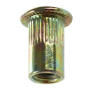 20 Pieces Steel Rivet Nut Rivet Insert M4 x 11 mm x 6 mm O4R7