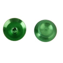 2pcs Green Chrome Joystick Cap Cover Shell for Sony PS4 Xbox One Controller