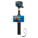 For DJI OSMO Action 35.63" Extend Selfie Stick w/ Phone Clip Clamp Sports Camera
