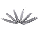 6Pcs Damaged screw extractor speed out drill bits broken bolt remover tool  BX
