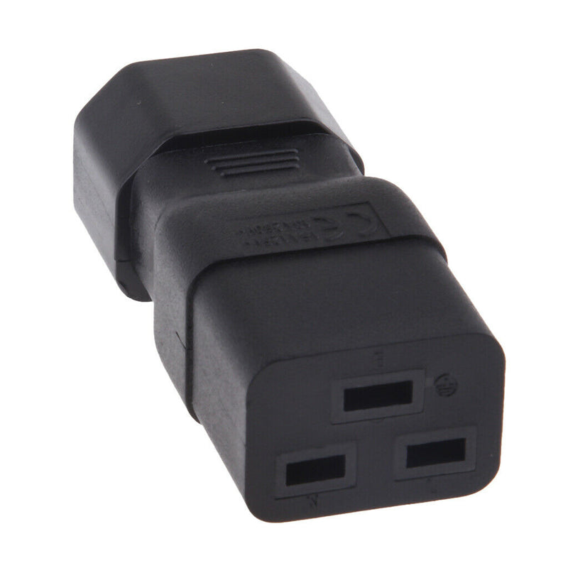 Power Plug Adapter IEC 320 C14 To C19 Male To Female 3 Pin