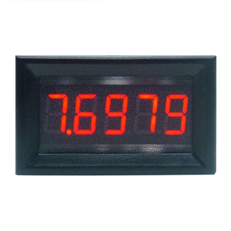 Mini Digital 0.36in LED 5 Bits DC 0-33.000V Voltmeter Panel Volt Voltage Meter