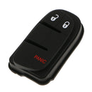 3 Buttons Remote Folding Car Fob Key Case Cover for Dodge Jeep Chrysler