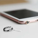 Mini Keychain Remote Control 3.5mm Jack Dustproof Plug Smart IR Controller  D9Y5