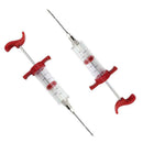 Marinade Flavour Injector Syringe Seasoning Sauce Turkey 1Needles J8U2 Meat R6G2
