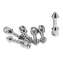 6pcs Stainless Steel Fishing Inserts Fishing Line Installation Connect Parts