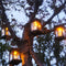 2pcs Waterproof Solar Table Lamp Garden Hanging Decor LED Candle Light