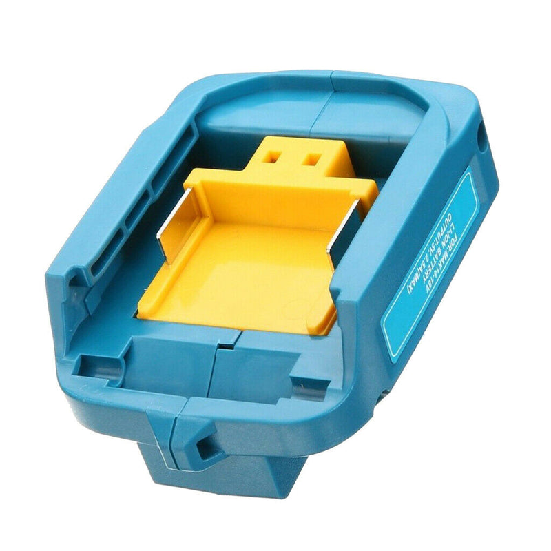 USB Charger for 194204-5 194230-4 Makita 14.4V 18V Li-ion Batteries Blue