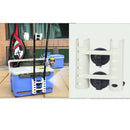 Suction Cup Fishing Rod Holder Boat Marine Tube Rod Rack 2 Tube Holder White