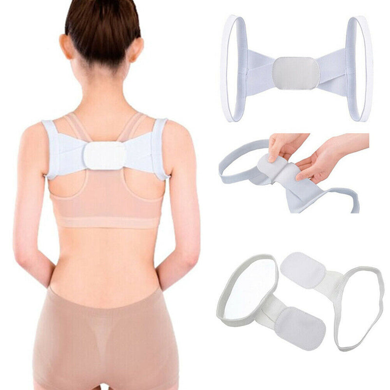 Women Shoulder Support Back Adjustable Practical Home Elastic Posture Corrector