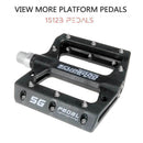 Nylon Composite 9/16" Mountain Bike Pedals High-Strength Non-Slip Bicycle P