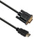 1.8m 6ft 1080P HDMI Male to VGA HD15 Male Video Converter Adapter Cable
