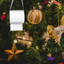 Christmas Tree Ornament 2020 Hanging Toilet Roll Xmas Toilet Paper Decorated NEW